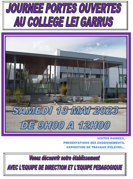 Journée Portes Ouvertes